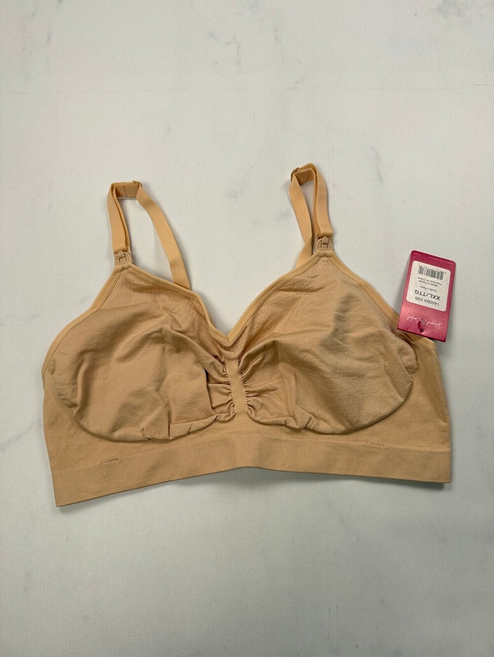 Bravado Basics Bra Tan Modernist Classic Style - Womens XXL